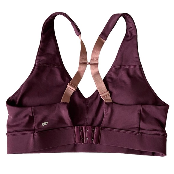 FABLETICS All Day Everyday Low Impact Bra - PURPLE - Picture 2 of 6